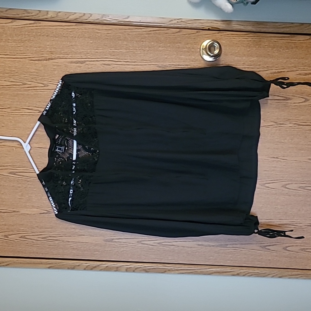 Black blouse size Small